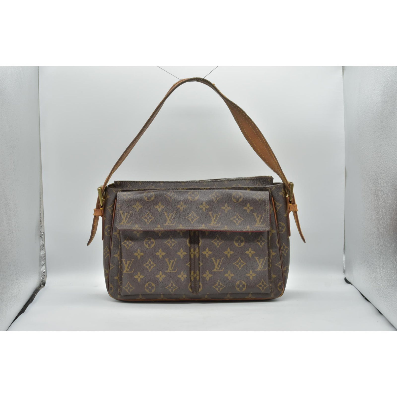 LOUIS VUITTON Monogram Viva Cite GM Shoulder Bag