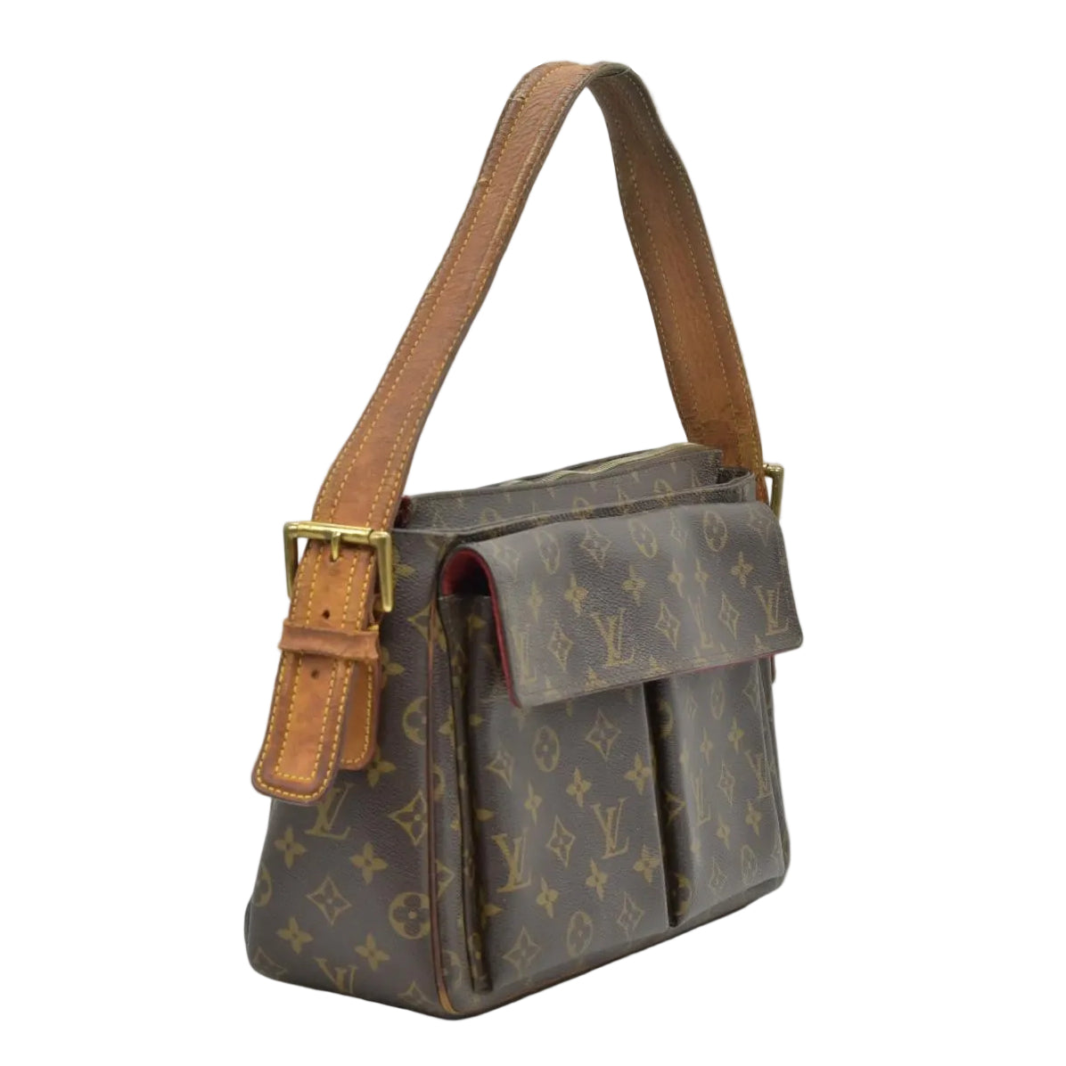 $2310 2006 LOUIS VUITTON Monogram Viva Cite GM Shoulder Bag CA1006 10019519