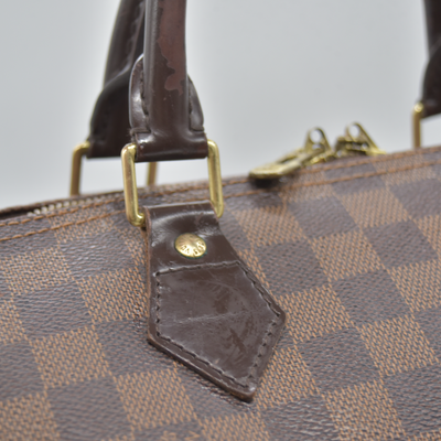 $2040 2012 Louis Vuitton Bandouliere Speedy 30 Damier Ebene SP2182