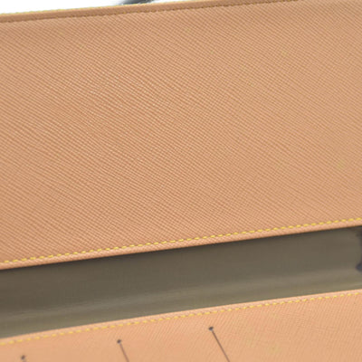 $510 Louis Vuitton  Damier Geant Americas Cup Card Holder Wallet Yellow