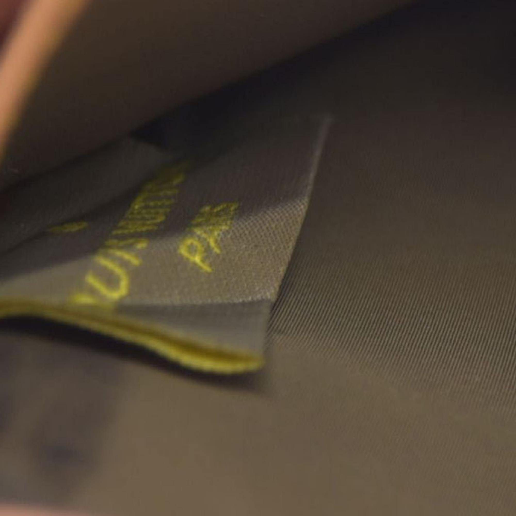 $510 Louis Vuitton  Damier Geant Americas Cup Card Holder Wallet Yellow