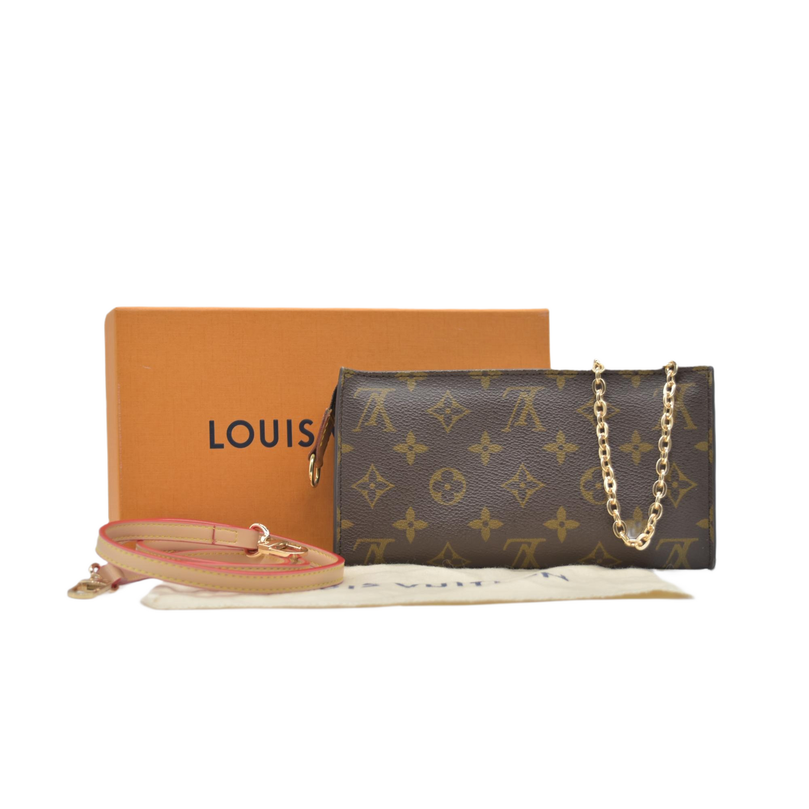 $490 Louis Vuitton Monogram Bucket 23 Pouch CONSIGNMENT
