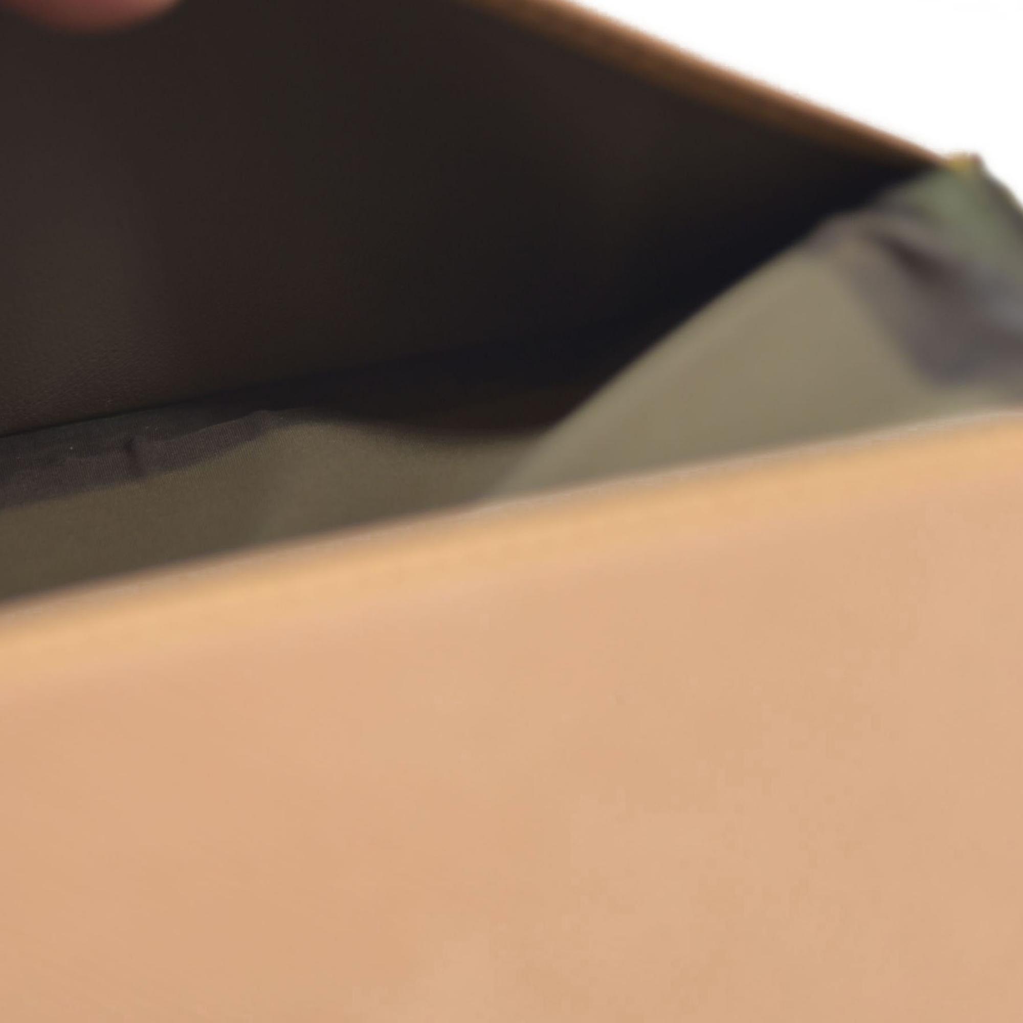 $510 Louis Vuitton  Damier Geant Americas Cup Card Holder Wallet Yellow