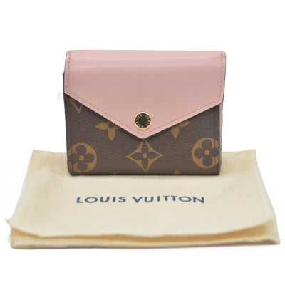Louis Vuitton Monogram Portefeuille Zoe Mini Trifold Wallet TS4708