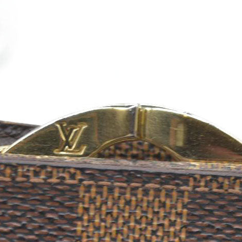 $675 Louis Vuitton Damier Porte Monnaie Billets Viennois Bifold Wallet MI1926