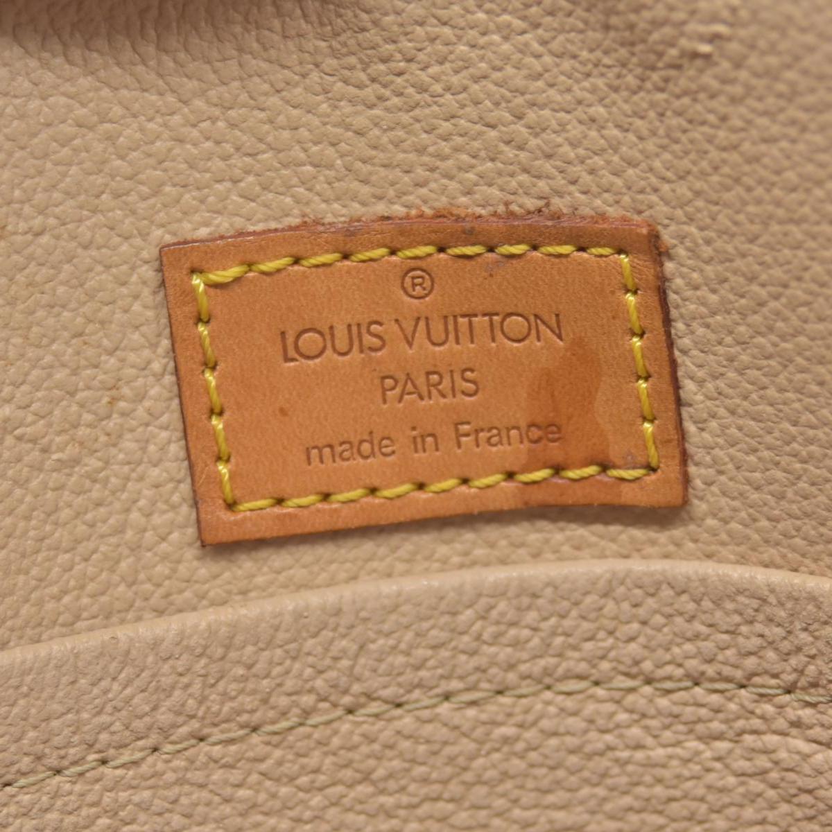 $1340 Louis Vuitton LV Hand Bag Sac Plat Brown Monogram