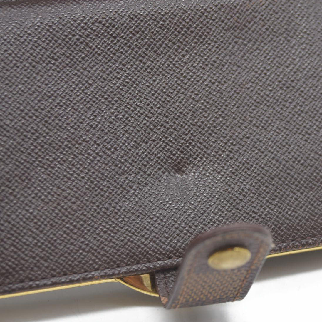 $675 Louis Vuitton Damier Porte Monnaie Billets Viennois Bifold Wallet MI1926