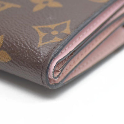 Louis Vuitton Monogram Portefeuille Zoe Mini Trifold Wallet TS4708