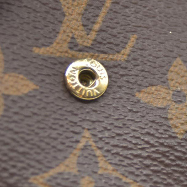 Louis Vuitton Monogram Portefeuille Zoe Mini Trifold Wallet TS4708