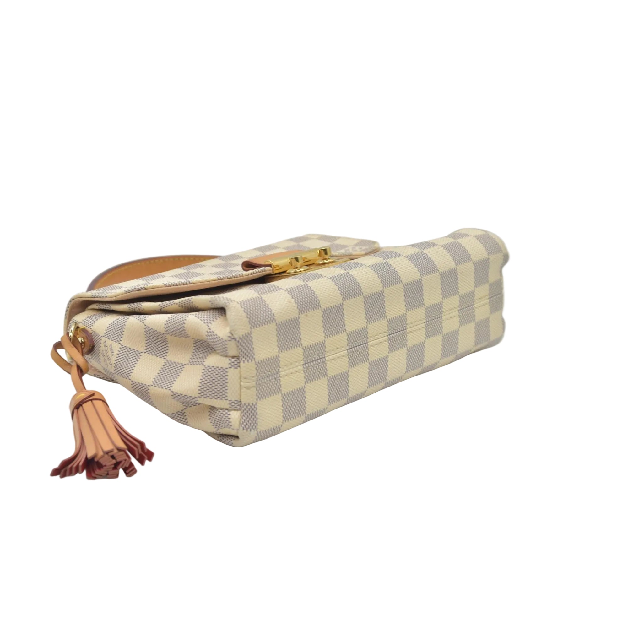 $2000 2016 Louis Vuitton Damier Azur Croisette TR5105