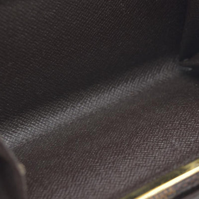 $675 Louis Vuitton Damier Porte Monnaie Billets Viennois Bifold Wallet MI1926