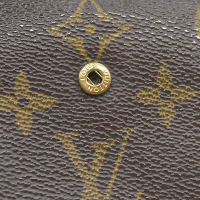 $675  Louis Vuitton Monogram Porte Monnaie Billets Viennois Bifold Wallet TH0041