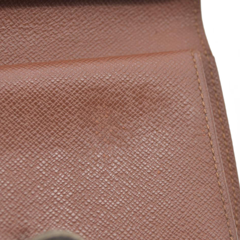 $675 Louis Vuitton Monogram Porte Monnaie Billets Viennois Bifold Wallet TH0041 CONSIGNMENT