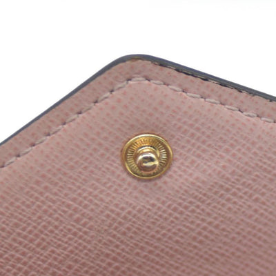 $605 Louis Vuitton Damier Ebene Victorine Wallet Rose Ballerine