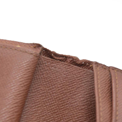 $675  Louis Vuitton Monogram Porte Monnaie Billets Viennois Bifold Wallet TH0041