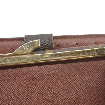 $675  Louis Vuitton Monogram Porte Monnaie Billets Viennois Bifold Wallet TH0041