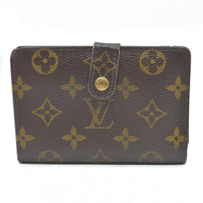 $675 Louis Vuitton Monogram Porte Monnaie Billets Viennois Bifold Wallet SD0054