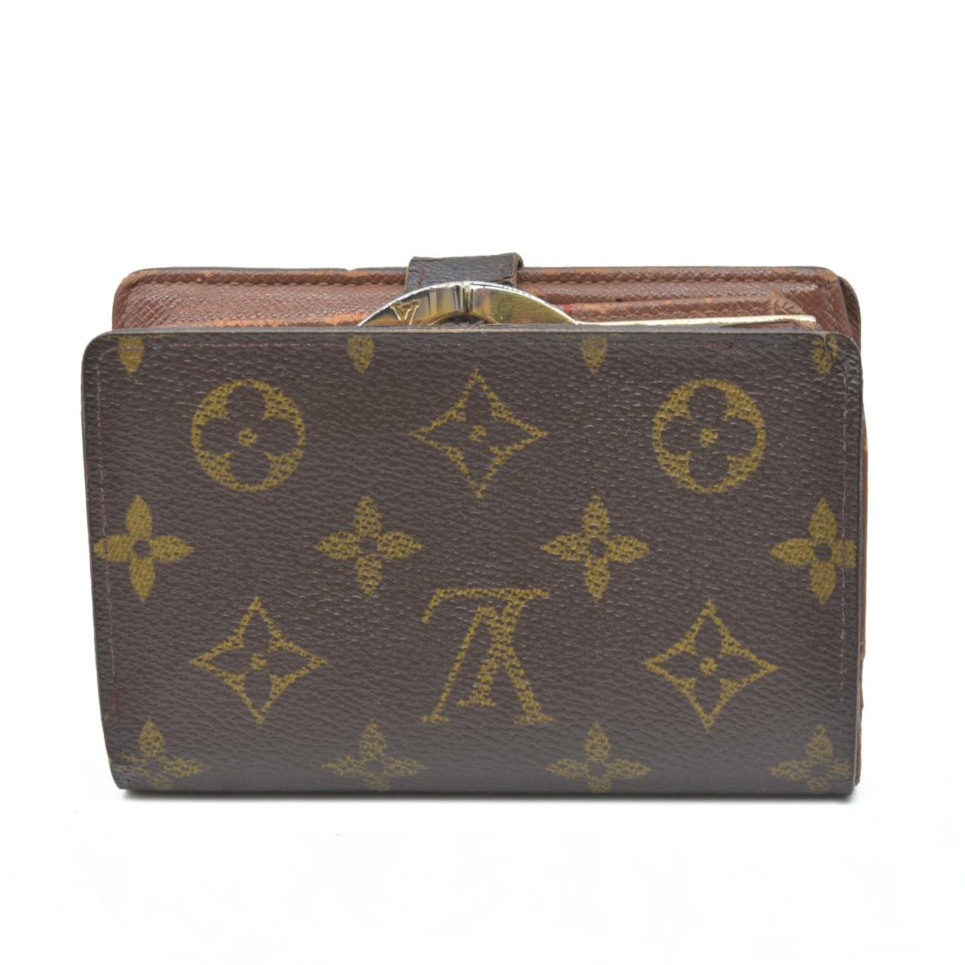 $675 Louis Vuitton Monogram Porte Monnaie Billets Viennois Bifold Wallet SD0054