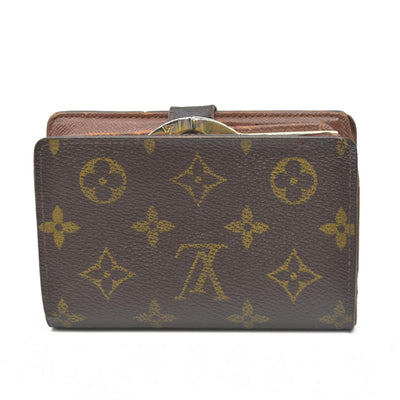 $675 Louis Vuitton Monogram Porte Monnaie Billets Viennois Bifold Wallet SD0054