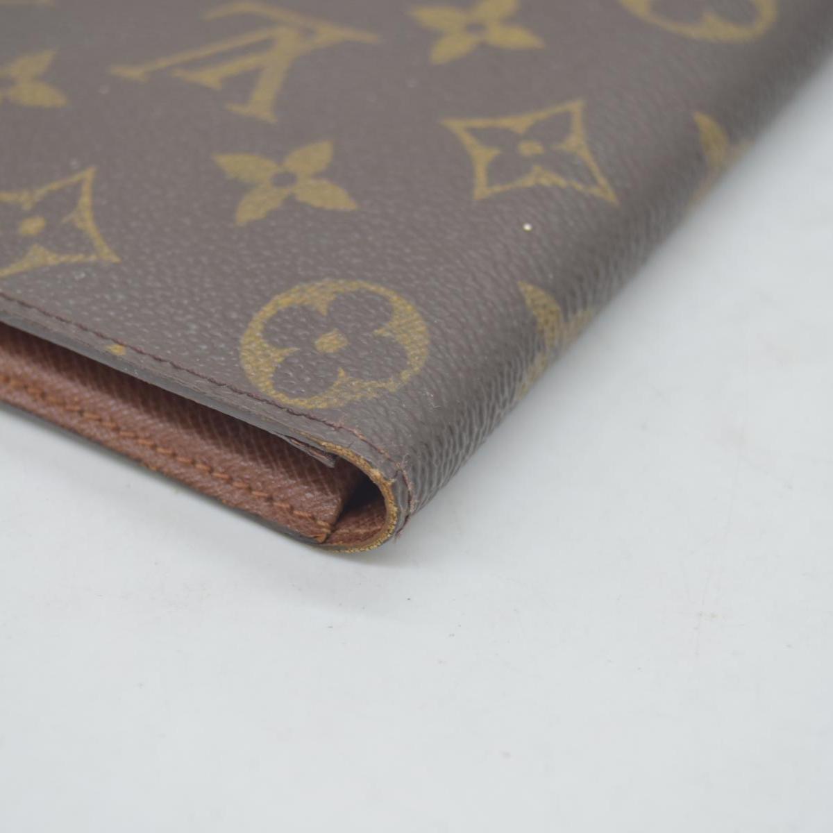 $450 2001 Louis Vuitton Monogram Checkbook Holder Case Wallet CA0041 CONSIGNMENT