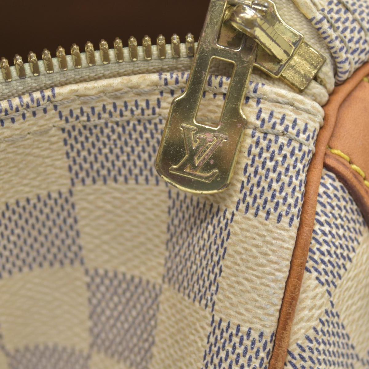 $1980 Louis Vuitton Damier Azur Speedy Bandouliere 30 SP2174