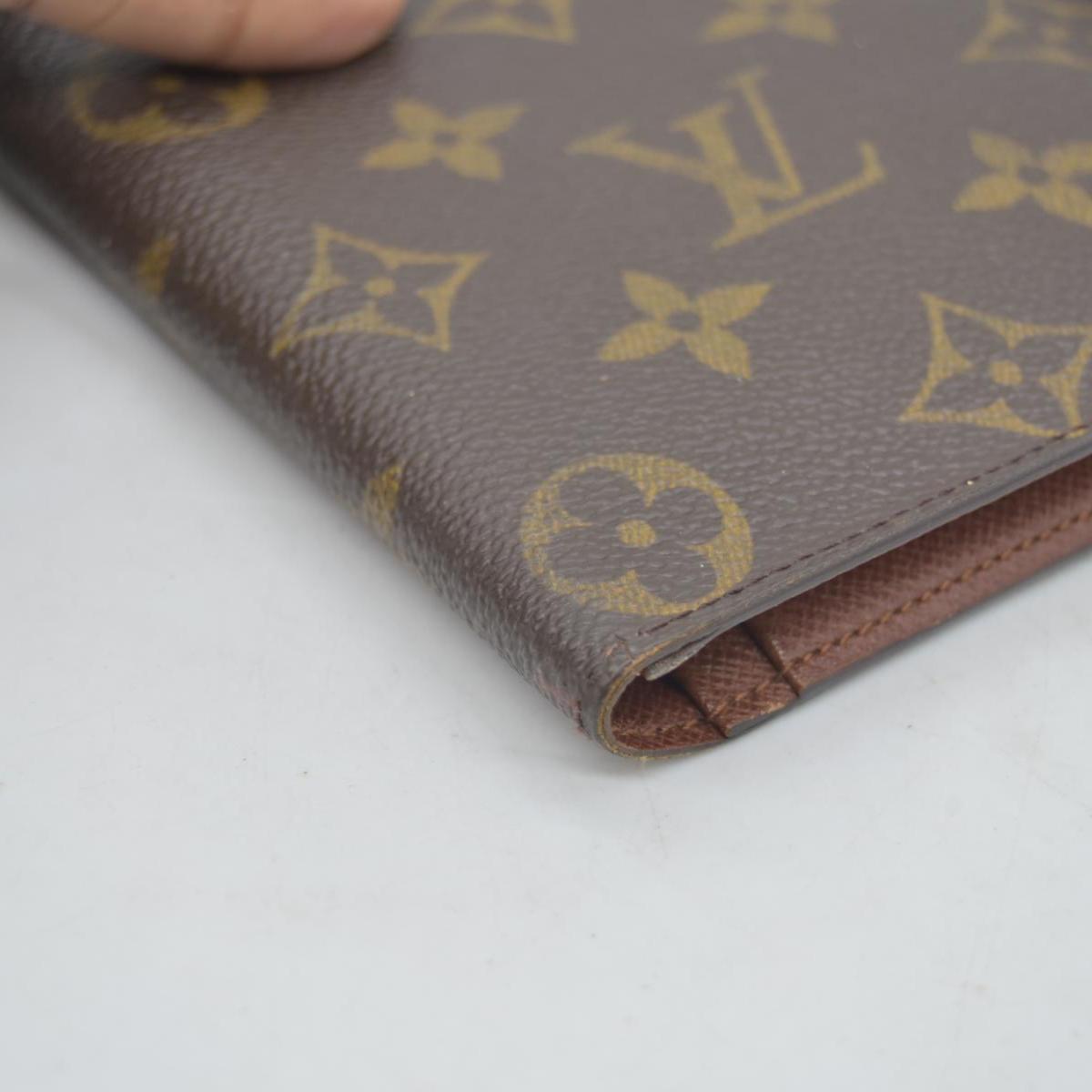 $450 2001 Louis Vuitton Monogram Checkbook Holder Case Wallet CA0041 CONSIGNMENT