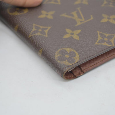 $450 2001 Louis Vuitton Monogram Checkbook Holder Case Wallet CA0041 CONSIGNMENT