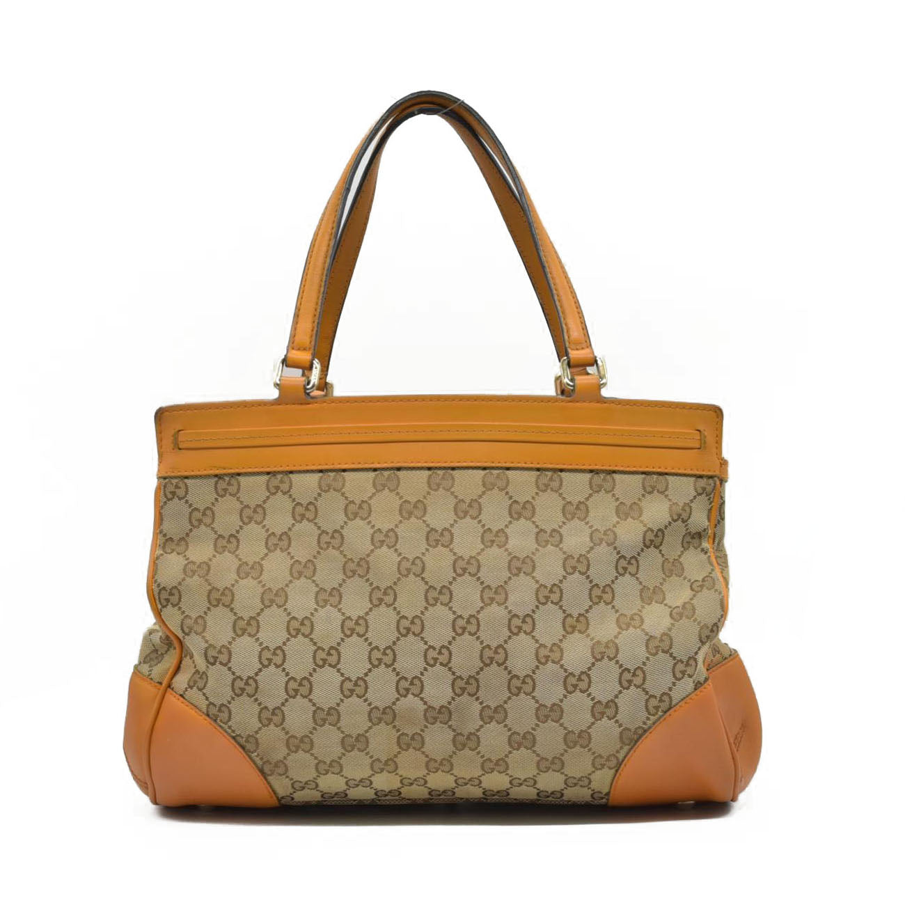 $950 Gucci  GG Canvas Medium Mayfair Tote CONSIGNMENT