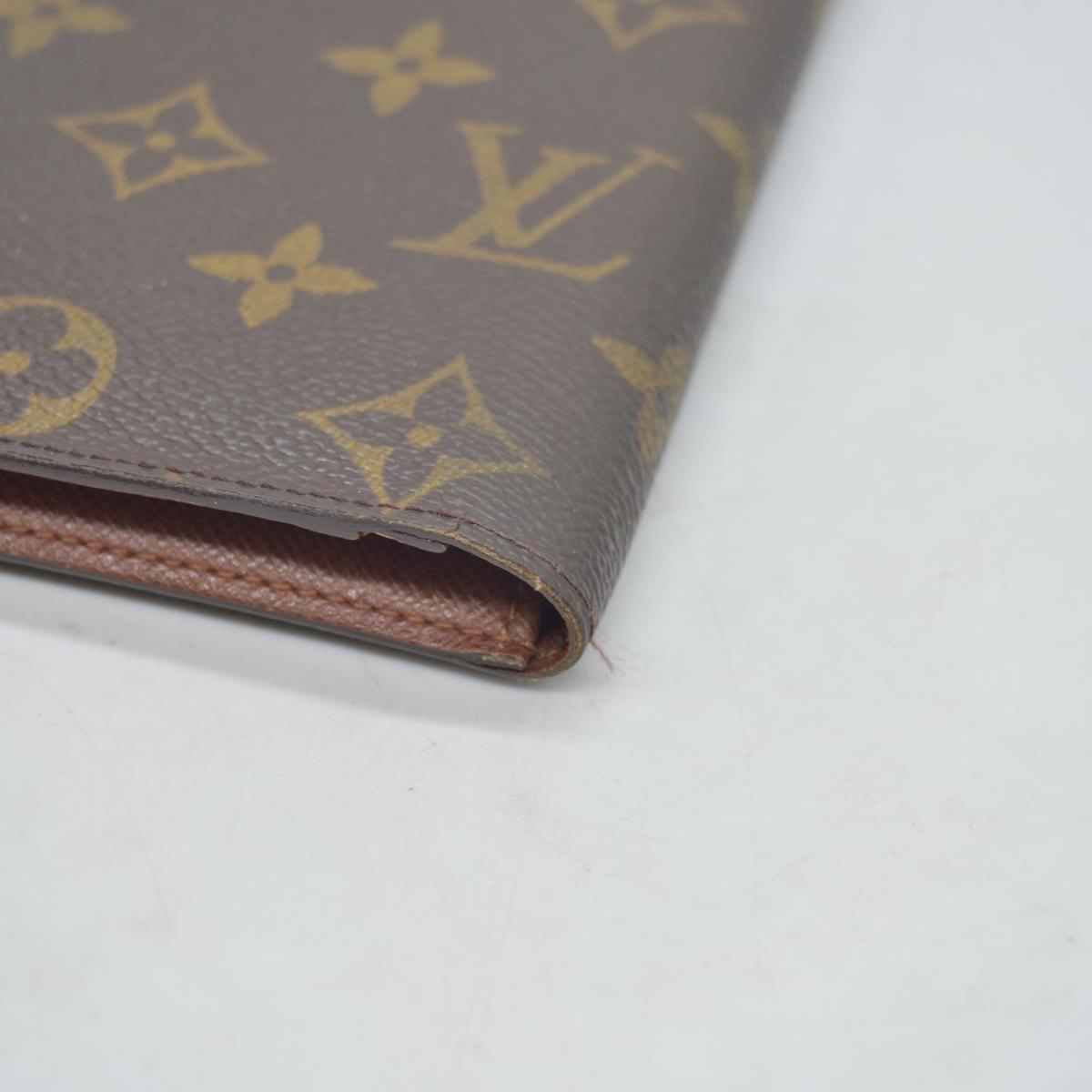 $450 2001 Louis Vuitton Monogram Checkbook Holder Case Wallet CA0041 CONSIGNMENT