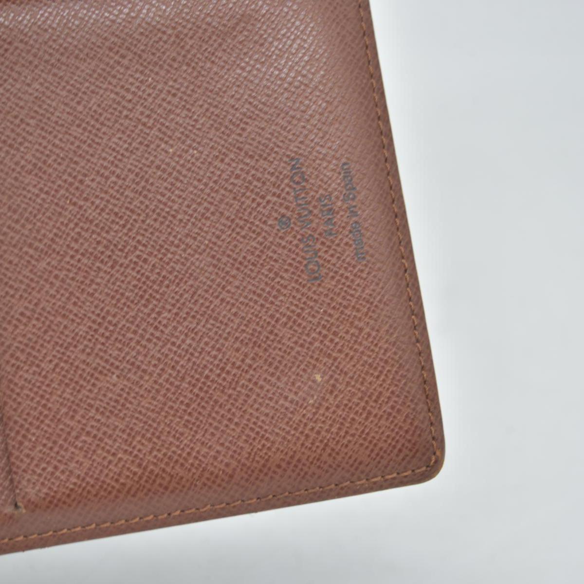 $450 2001 Louis Vuitton Monogram Checkbook Holder Case Wallet CA0041 CONSIGNMENT