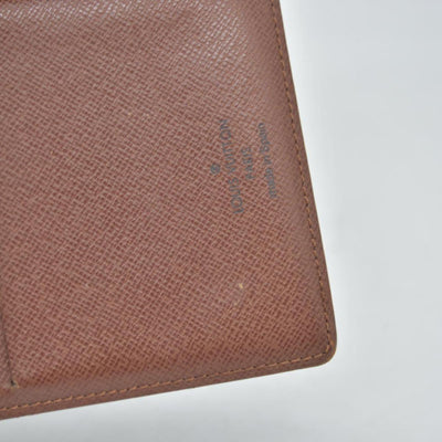 $450 2001 Louis Vuitton Monogram Checkbook Holder Case Wallet CA0041 CONSIGNMENT
