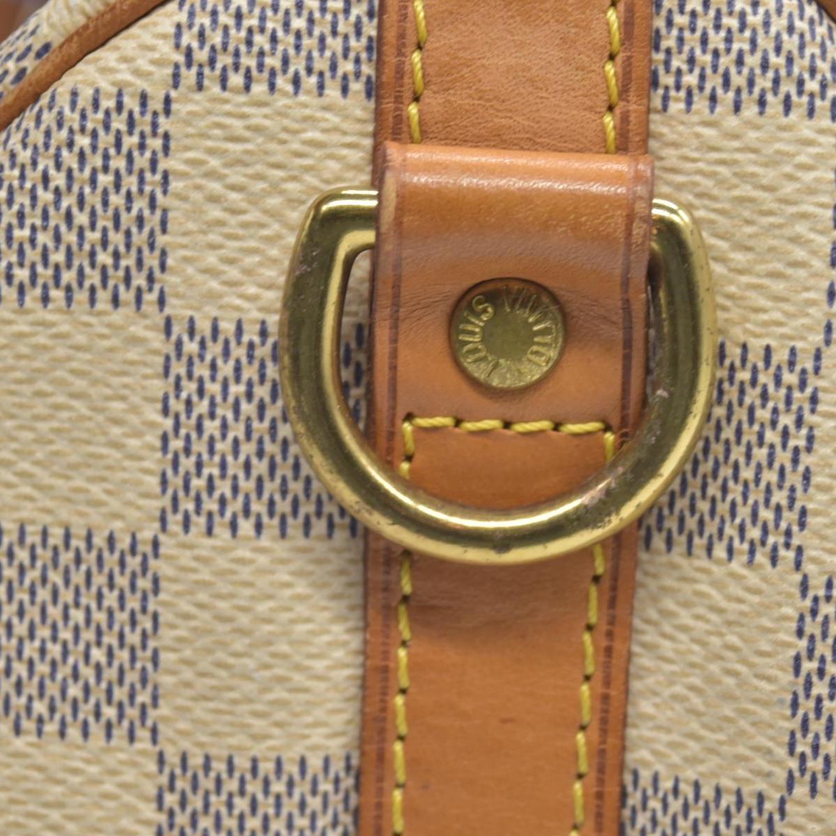 $1980 Louis Vuitton Damier Azur Speedy Bandouliere 30 SP2174