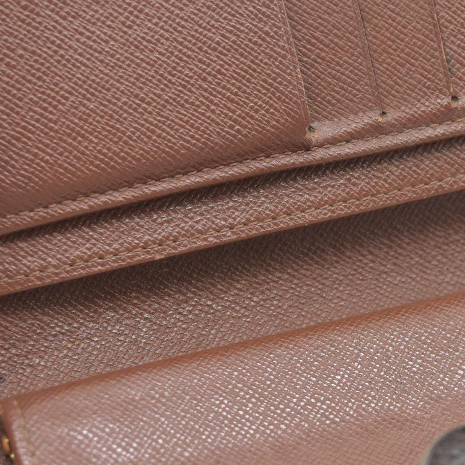 $675 Louis Vuitton Monogram Porte Monnaie Billets Viennois Bifold Wallet SD0054