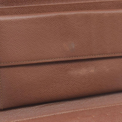 $610 LOUIS VUITTON Monogram Alexandra Trifold Wallet SP0090