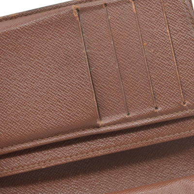 $675 Louis Vuitton Monogram Porte Monnaie Billets Viennois Bifold Wallet SD0054