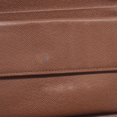 $610 LOUIS VUITTON Monogram Alexandra Trifold Wallet SP0090