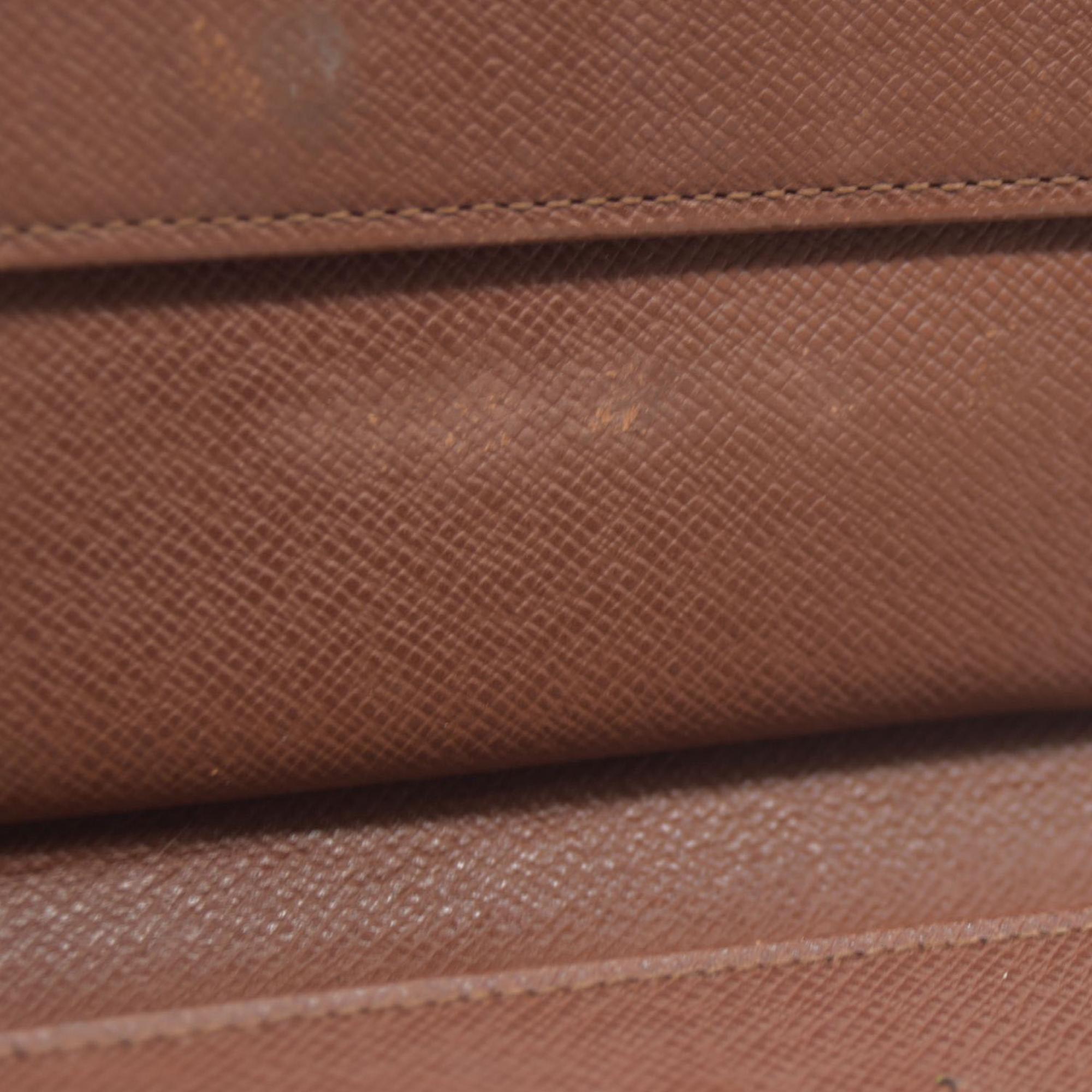 $610 LOUIS VUITTON Monogram Alexandra Trifold Wallet SP0090