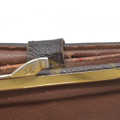 $675 Louis Vuitton Monogram Porte Monnaie Billets Viennois Bifold Wallet SD0054