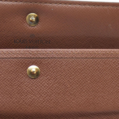 $610 LOUIS VUITTON Monogram Alexandra Trifold Wallet SP0090