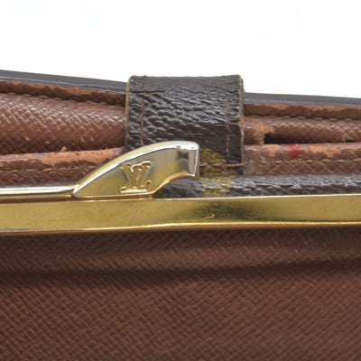 $675 Louis Vuitton Monogram Porte Monnaie Billets Viennois Bifold Wallet SD0054