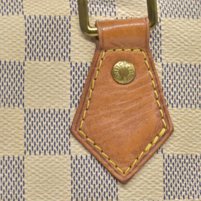 $1980 Louis Vuitton Damier Azur Speedy Bandouliere 30 SP2174