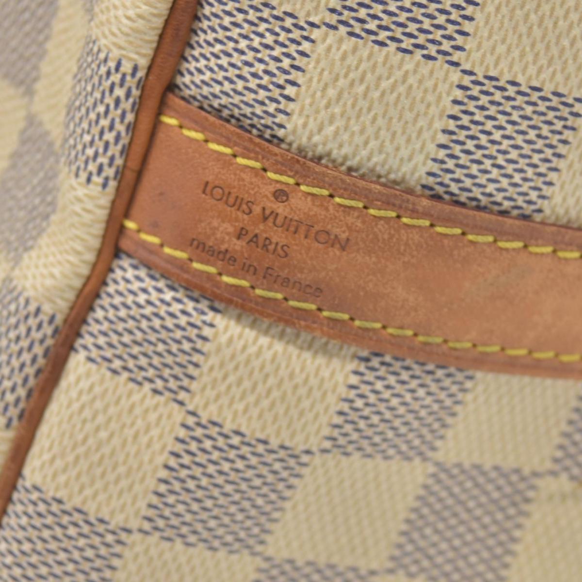 $1980 Louis Vuitton Damier Azur Speedy Bandouliere 30 SP2174