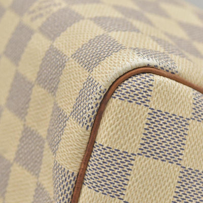 $1980 Louis Vuitton Damier Azur Speedy Bandouliere 30 SP2174