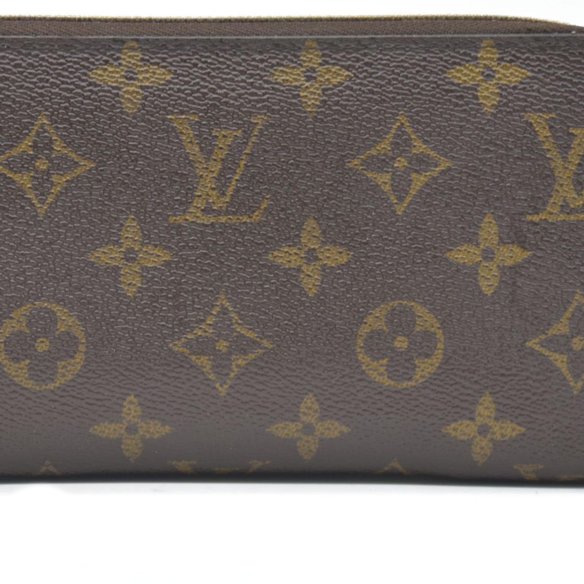 $915 Louis Vuitton Monogram Zippy Wallet GI8112