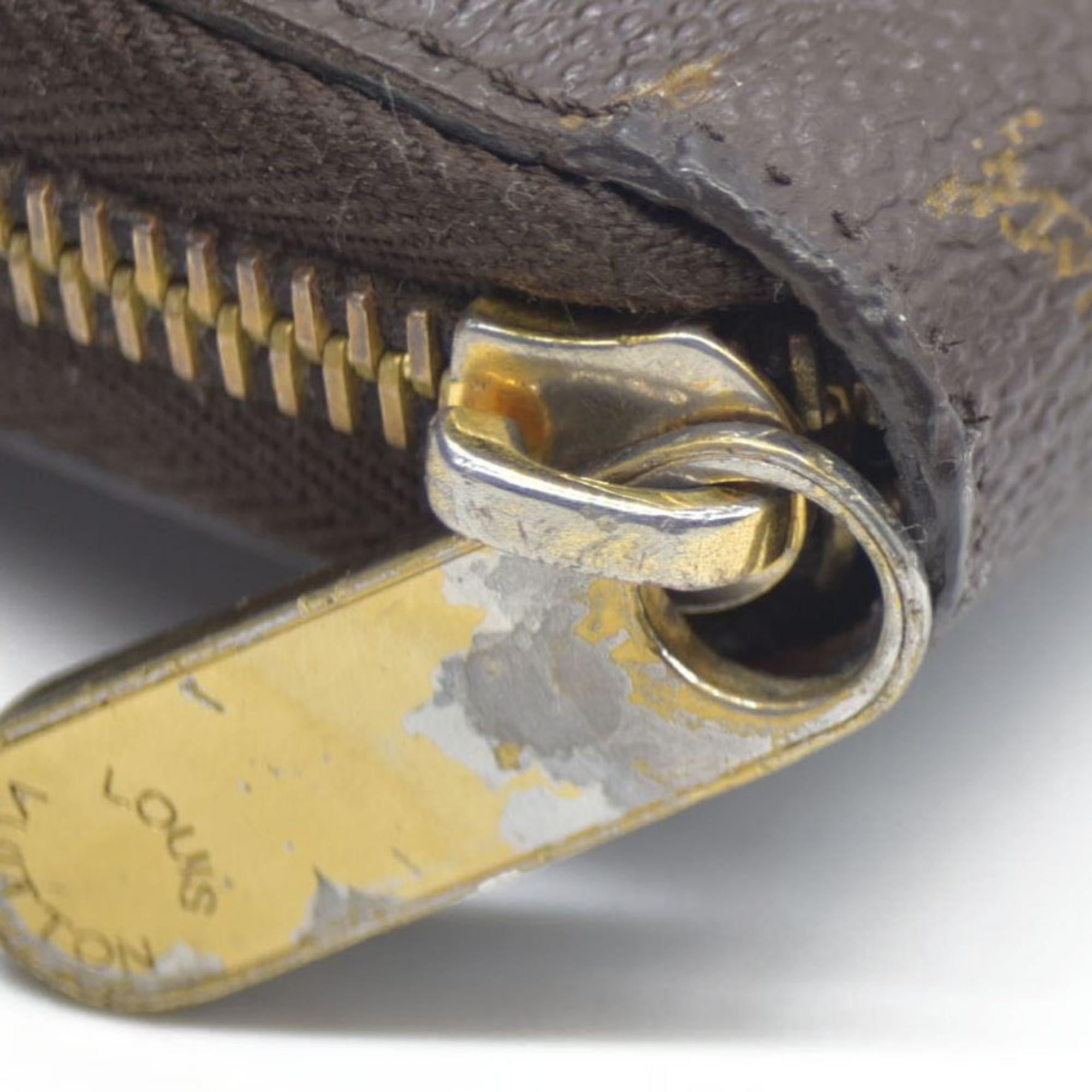 $915 Louis Vuitton Monogram Zippy Wallet GI8112