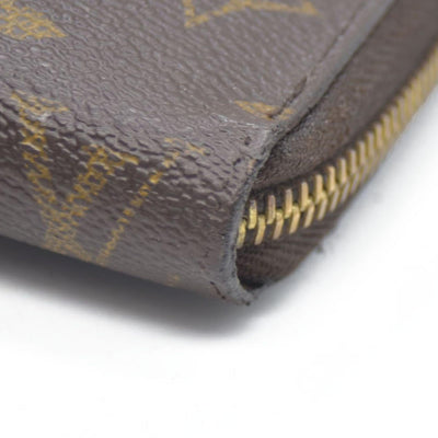 $915 Louis Vuitton Monogram Zippy Wallet GI8112
