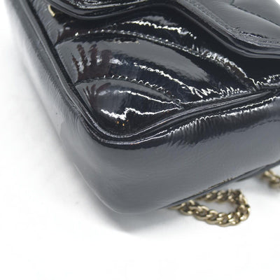 $1850 Gucci Mini Marmont quilted leather cross-body bag