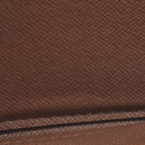 $915 Louis Vuitton Monogram Zippy Zip Around Long Wallet Purse Brown CA4078