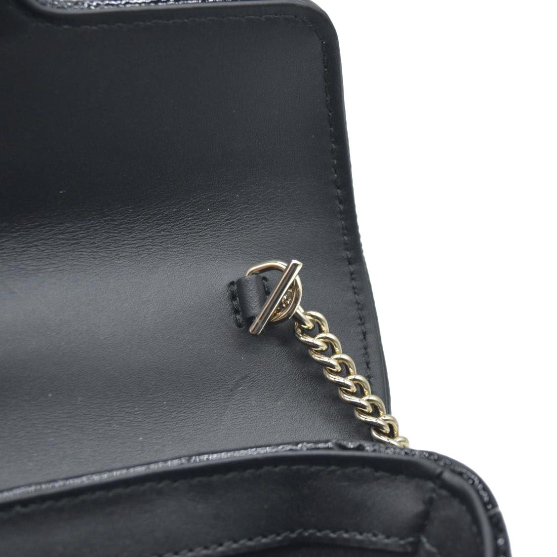 $1850 Gucci Mini Marmont quilted leather cross-body bag