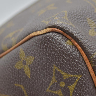 $1490 Louis Vuitton LV Hand Bag Speedy 25 Brown Monogram sp1905
